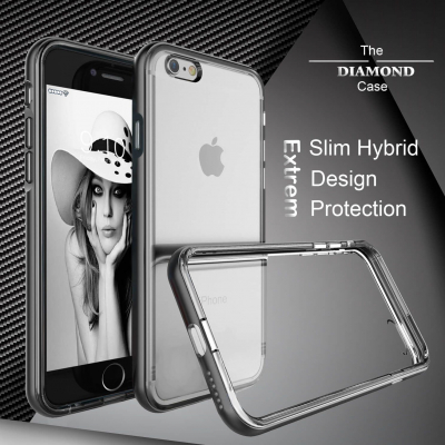 Coque iPhone 8  Diamond Hybrid Aluminium