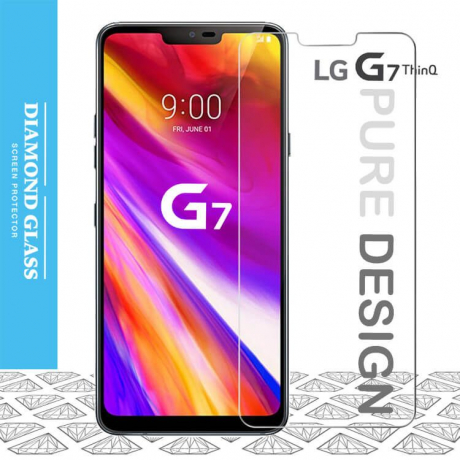 LG7 - Tempered Glass Screen Protector for LG G7 - Diamond.