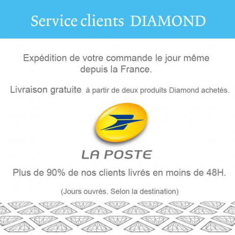 LG7 - Protection écran en verre trempé Diamond.