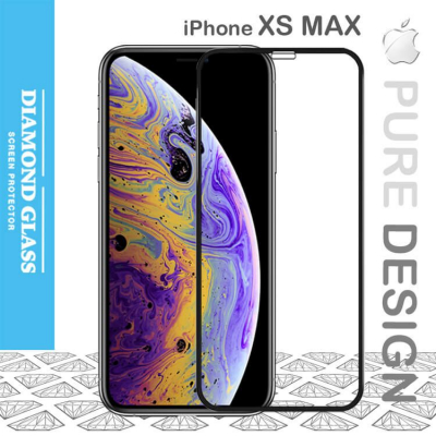iPhone XS MAX- Protection écran en verre trempé 3D Full Cover