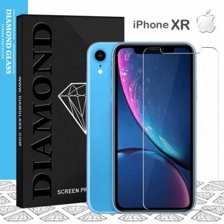Apple iPhone XR - Protection écran en verre trempé  Open Edge Design 2.5D+  Full Adhesive Tempered glass Screen Protector