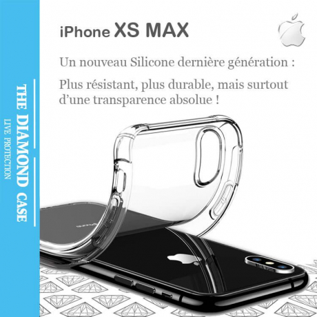 Coque Atichoc Silicone transparente Apple iPhone XS MAX