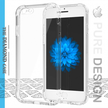 Coque Silicone transparente Antichoc Apple iPhone 6 - 6s