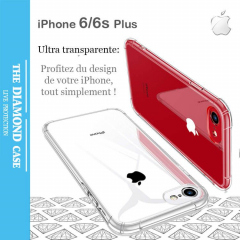 Coque Silicone transparente Apple iPhone 6 - 6s Plus