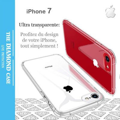 Coque Silicone transparente Apple iPhone 7
