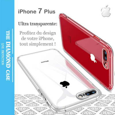 Coque Silicone transparente Apple iPhone 7 Plus