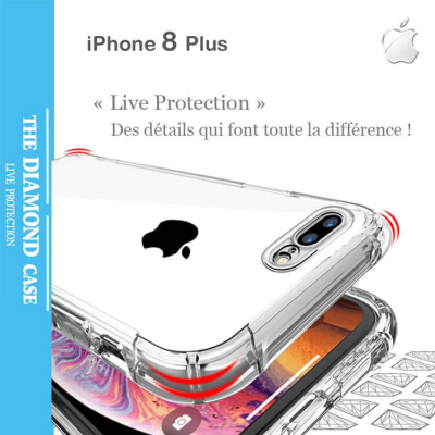 La meilleure Coque Silicone transparente Apple iPhone 8 Plus