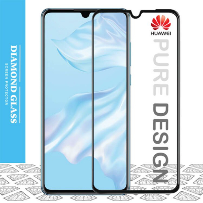 Huawei P30 - Protection écran en verre trempé 3D Full Cover Tempered glass screen protector