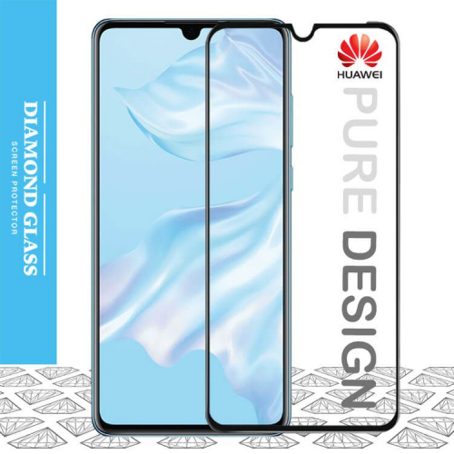 Protection d'écran Huawei P30 Lite en Verre Trempé, Moxie [HD Premium+]  Film en Verre Trempé pour Huawei P30 Lite - Transparent