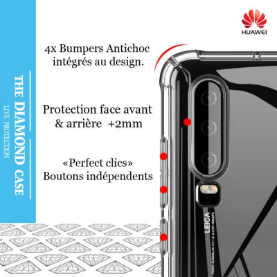 Coque Silicone transparente Huawei P30