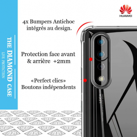 Coque Silicone transparente Huawei P20 Pro