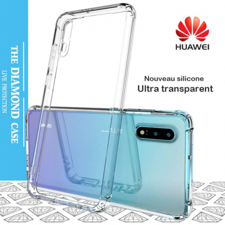 Coque Silicone transparente Huawei P20