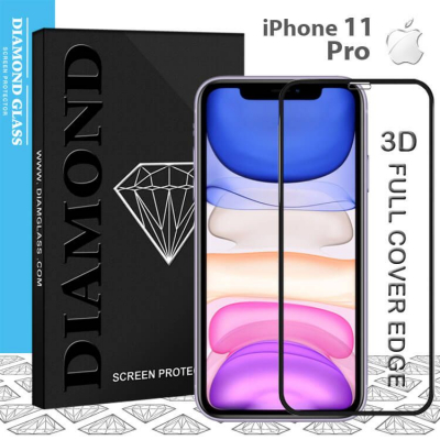 Protection écran verre trempé iPhone 11 Pro - 3D Full cover- Full Adhesive - Tempered glass screen protector