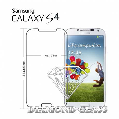 Protection d'écran en verre trempé Diamond Glass HD - Samsung Galaxy S4
