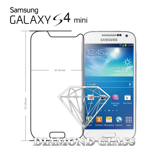 Film protection d'écran en verre trempé - Galaxy S4 Mini
