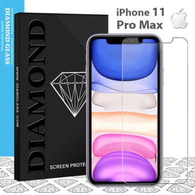 Protection d'écran Verre Trempé iPhone 11 Pro Max - DIAMOND GLASS HD3