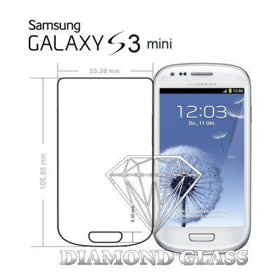 Protection d'écran en verre trempé Diamond Glass HD - Samsung Galaxy S3 Mini