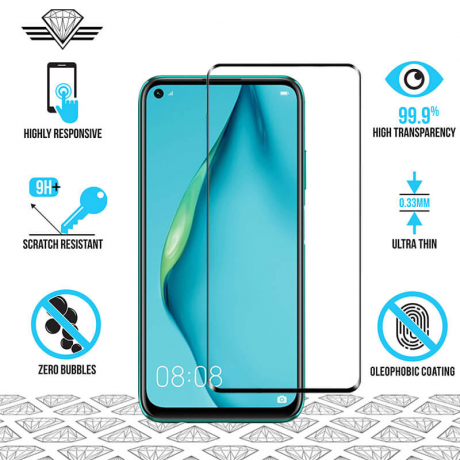 Huawei P40 Lite - Protège écran en verre trempé 3D - Tempered glass screen protector