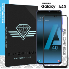 3D Tempered Glass Samsung Galaxy A40 - Vitre de protection d'écran