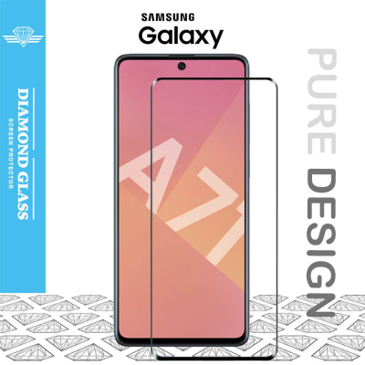 Samsung A71 - Protection écran en verre trempé