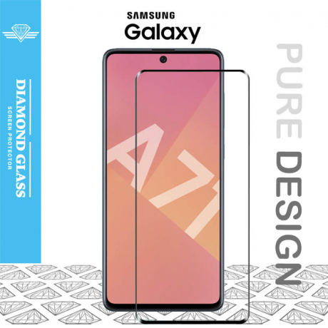 Samsung A71 - Protection écran en verre trempé