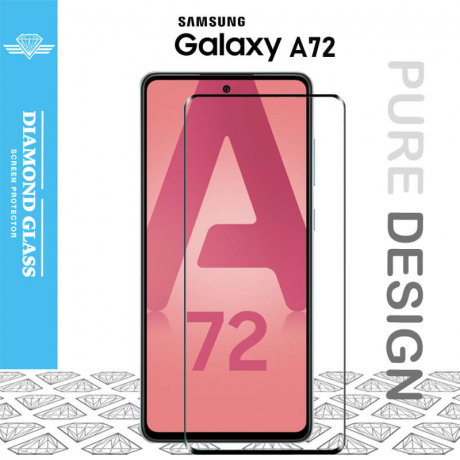 Samsung A72 - Protection écran en verre trempé