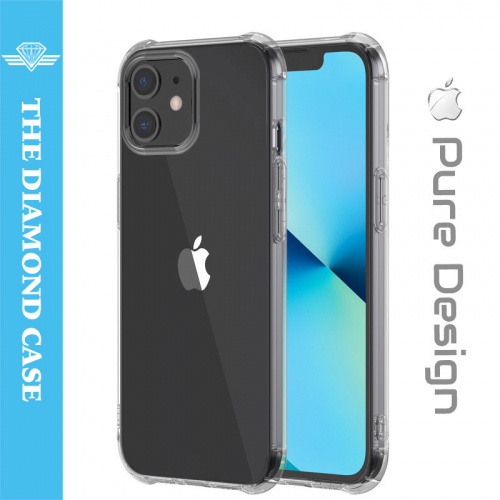 Coque Apple iPhone 12 Mini Silicone Antichocs à Coins Renforcés -  Transparent - Français