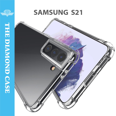 Coque Silicone Samsung Galaxy S21 - Antichoc - Transparente - DIAMOND