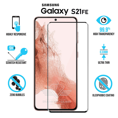 JETech Protection D'écran Samsung Galaxy S21 FE 5G avec Protection