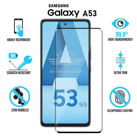 Samsung A53 - Film protection - Tempered-Glass-Screen-Protector