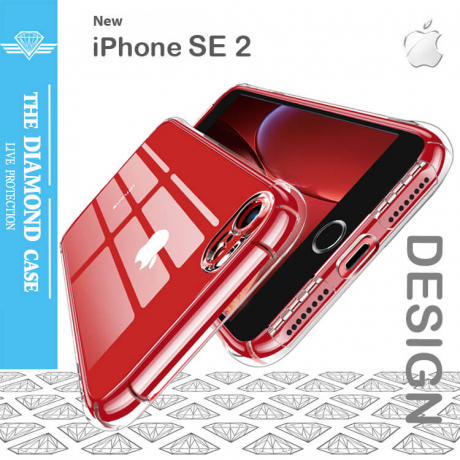 Coque silicone iPhone SE 2020 (vendu séparément)