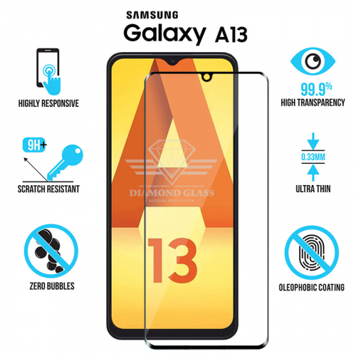 Verre trempé Samsung Galaxy A13 - Protection écran DIAMOND GLASS HD3