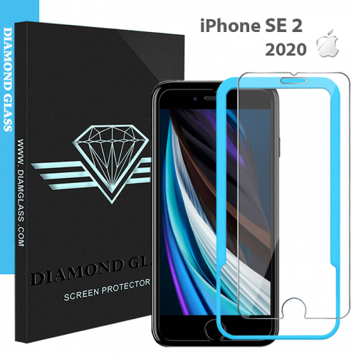 Nouveau Verre trempé iPhone SE 2 - 2020 Protection écran DIAMOND GLASS