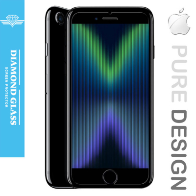 Verre trempé nouvel iPhone SE 3 - 2022 -  Protection d'écran Diamond Glass HD