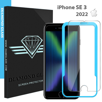 Verre trempé nouvel iPhone SE 3 - 2022 -  Protection d'écran Diamond Glass Screen Protector