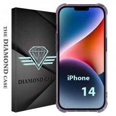 Coque iPhone 14 Transparente Silicone  Antichoc - DIAMOND Case