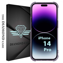 Coque iPhone 14 Pro Transparente Silicone Antichoc - DIAMOND Case
