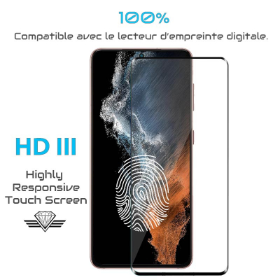 Verre trempé Samsung Galaxy S22 Plus...