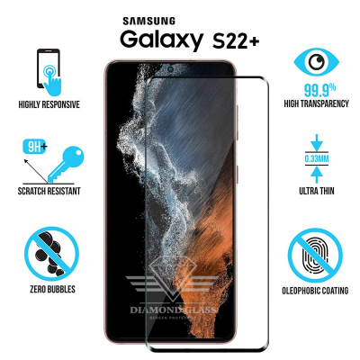 Verre trempé Samsung Galaxy S22 Plus - Protection écran DIAMOND GLASS