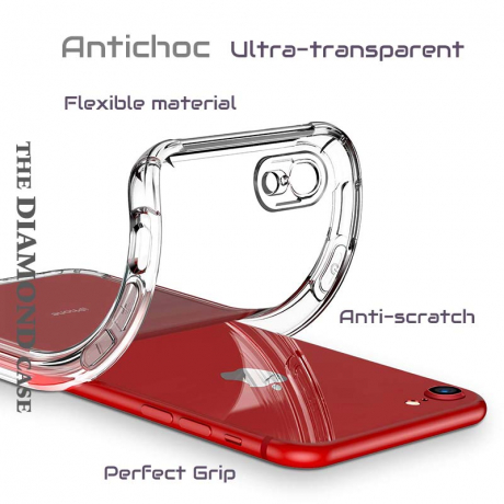 Coque Antichoc Souple iPhone SE 2 - DIAMOND