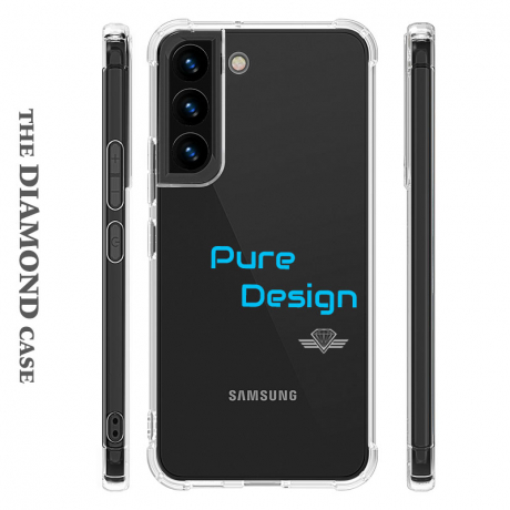 Coque Silicone Samsung Galaxy S22 PLUS - Antichoc - Transparente