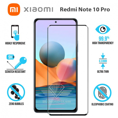 Xiaomi Redmi Note 10 Pro - Protection écran Diamond Glass