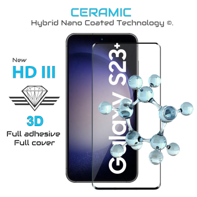 Protection intégrale en verre trempé pour Samsung Galaxy S23 Ultra - T'nB