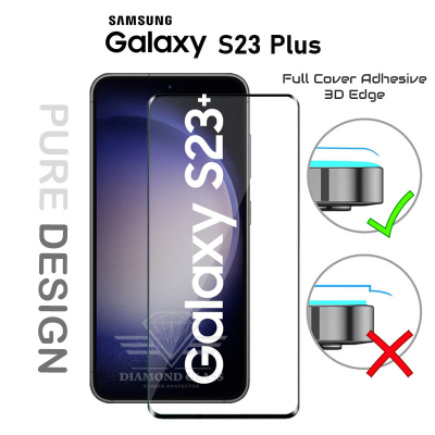 Verre trempé Galaxy S23 Plus - Incurvé Protection intégrale