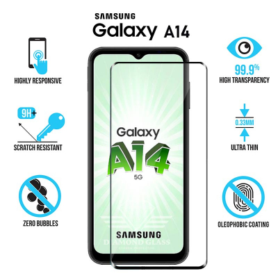 Verre trempé Samsung Galaxy A14 - Protection écran DIAMOND GLASS