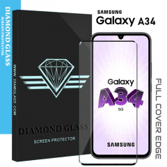 Film protection d'écran en verre trempé Diamond Glass HD Samsung A3