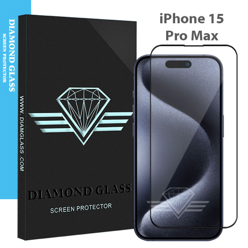 Tempered Glass iPhone 15 Pro Max - Vitre de protection d'écran en