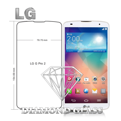 Protection d'écran en verre trempé Diamond Glass HD - LG G Pro 2