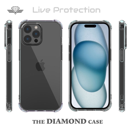 Coque transparente iPhone 15 Pro Silicone