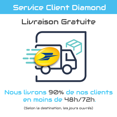 Livraison Gratuite depuis la France.